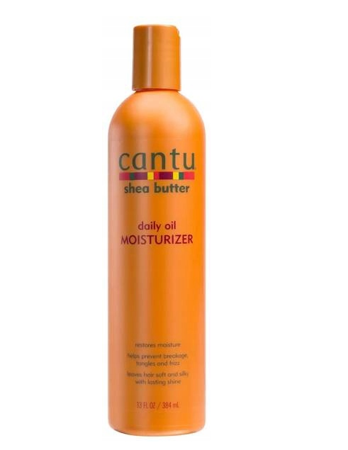 CANTU SHEA BUTTER Daily Oil Moisturizer - Odżywka, Olejek  Nawilżający Bez Spłukiwania Do Włosów Kręconych 384ml
