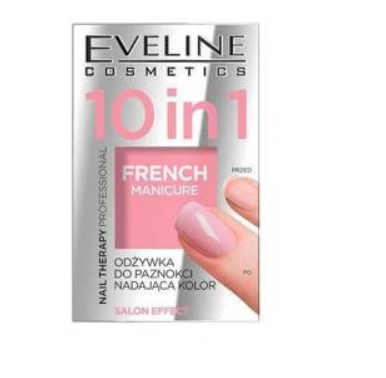 Eveline 10w1 French Odżywka do paznokci  5 ml
