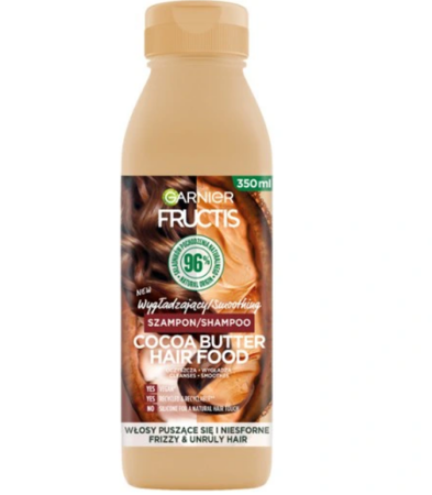 Garnier Fructis Cocoa Hair Food Szampon do włosów kręconych  350 ml