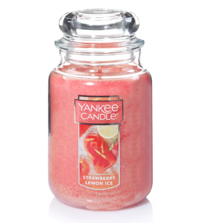 Yankee Candle Large Jar Strawberry Lemon Ice 623g